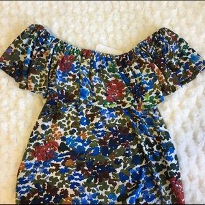 24 7 Comfort Apparel Off Shoulder Dress